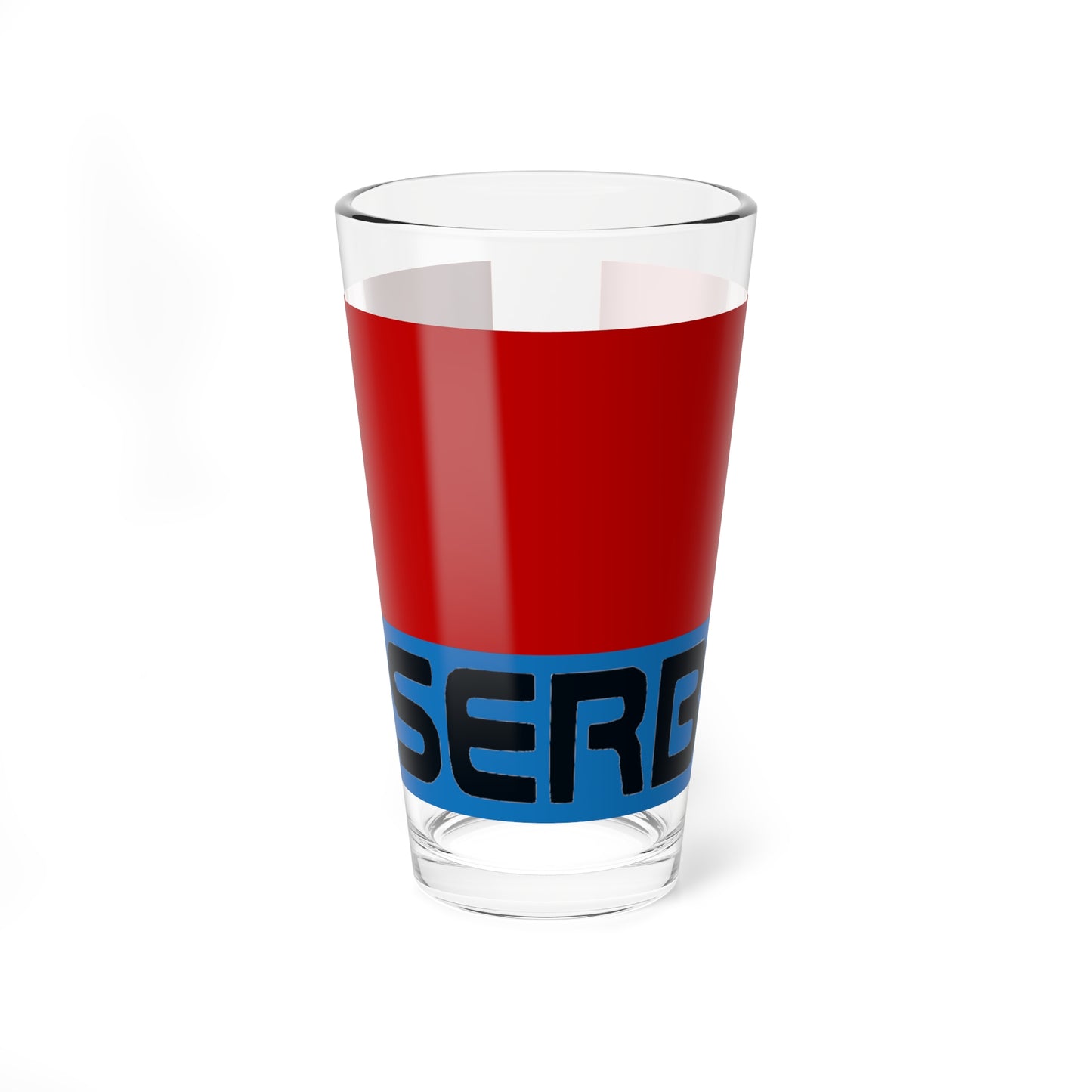 Flag of SERB (Russia) Pint Glass 16oz