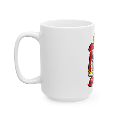 Coat of arms of Monaco - White Coffee Mug