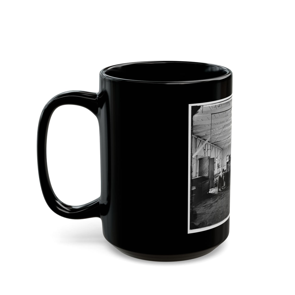 Alexandria, Va.  Cooks In The Kitchen Of Soldiers' Rest (U.S. Civil War) Black Coffee Mug