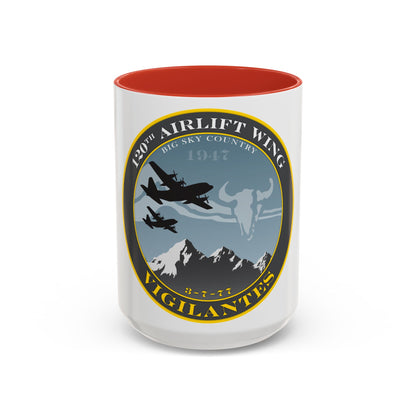 120th Airlift Wing (U.S. Air Force) Accent Coffee Mug