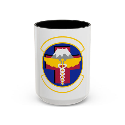 374 Healthcare Operations Squadron (U.S. Air Force) Accent Coffee Mug