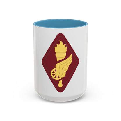 Transportation Center and School (U.S. Army) Accent Coffee Mug