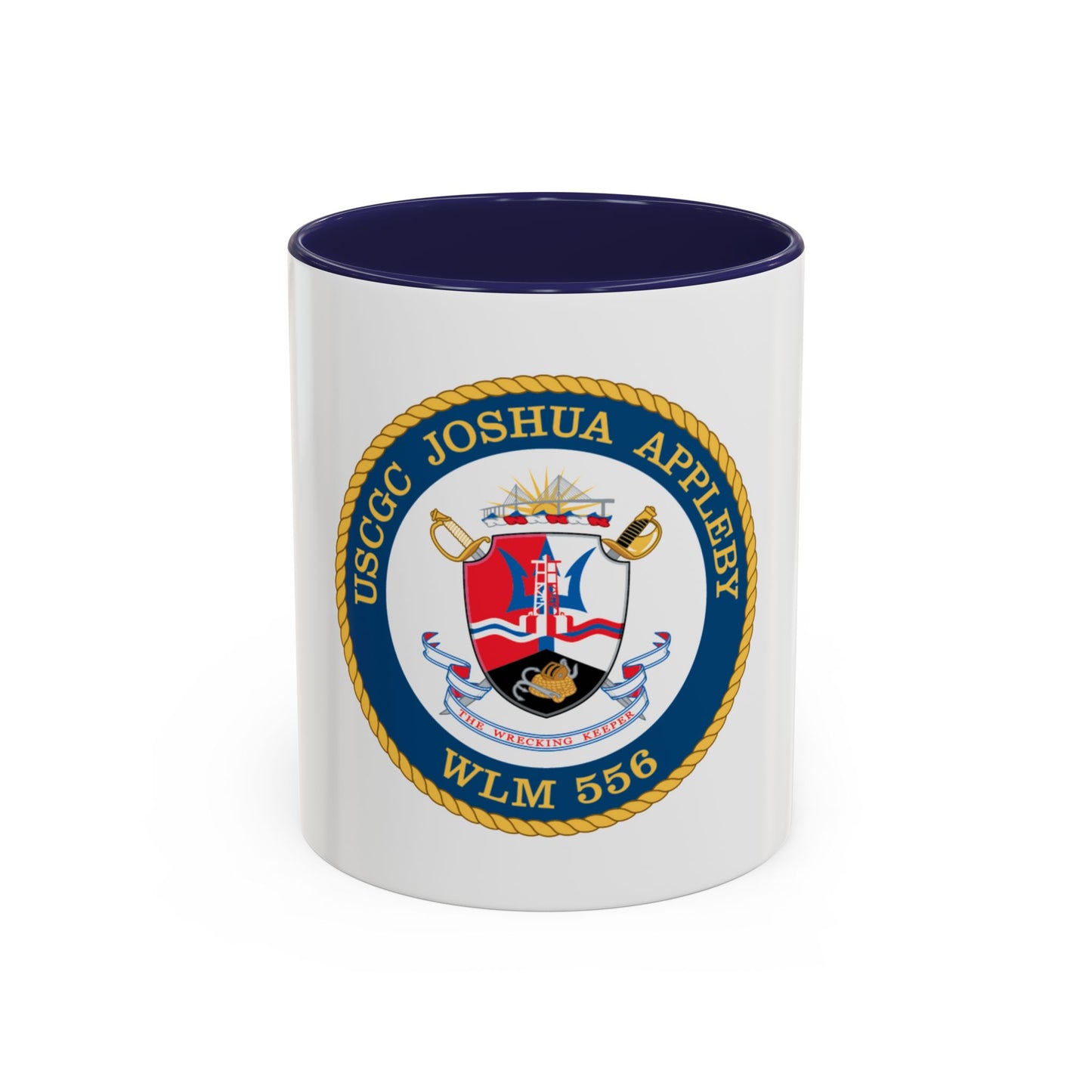 USCGC Joshua Appleby WLM 556 (U.S. Coast Guard) Accent Coffee Mug