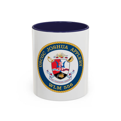 USCGC Joshua Appleby WLM 556 (U.S. Coast Guard) Accent Coffee Mug