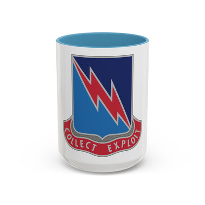 323 Military Intelligence Battalion (U.S. Army) Accent Coffee Mug