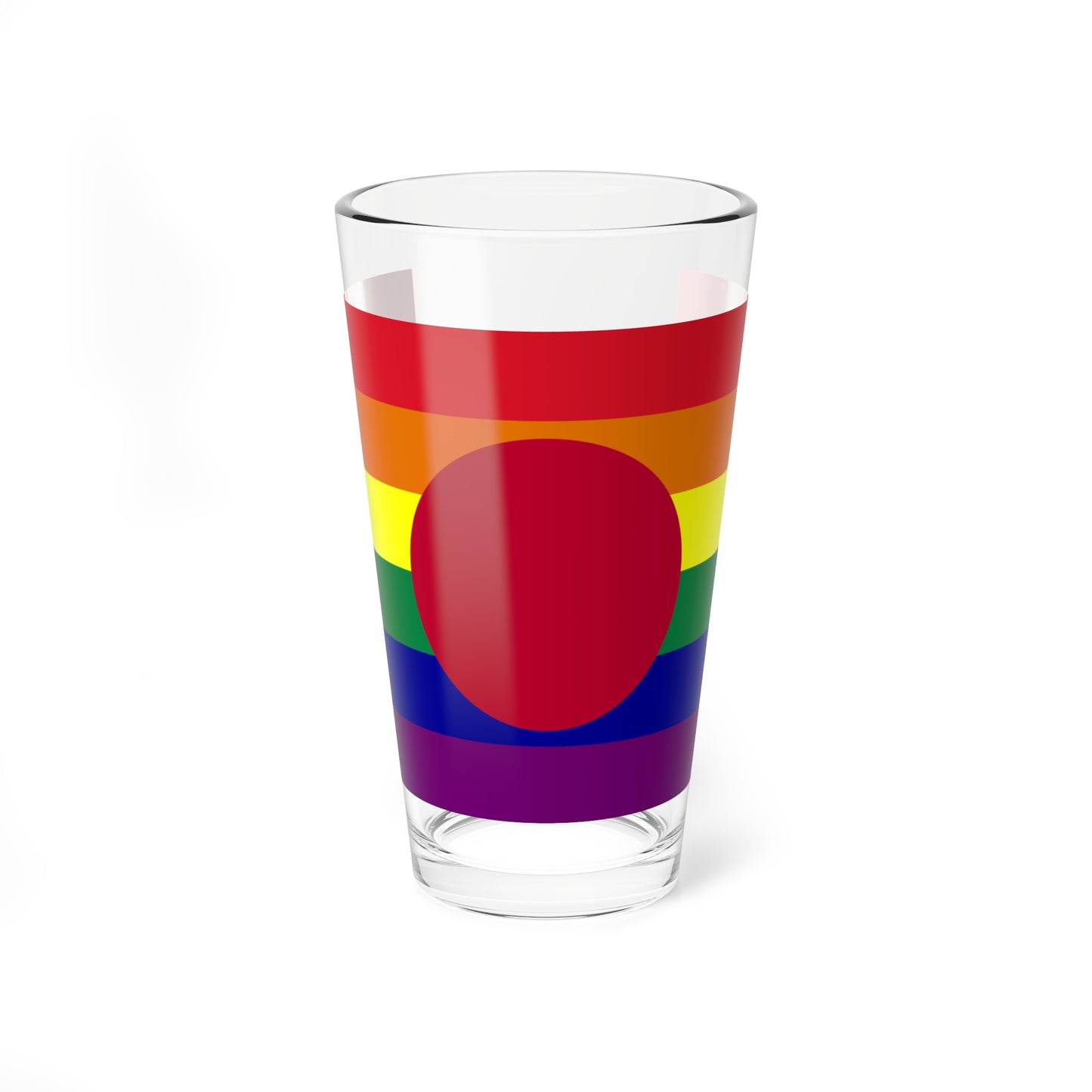 Gay Pride Flag of Japan (Japan) Pint Glass 16oz