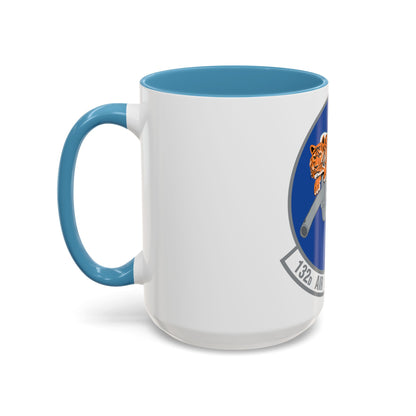 132 Air Refueling Squadron (U.S. Air Force) Accent Coffee Mug