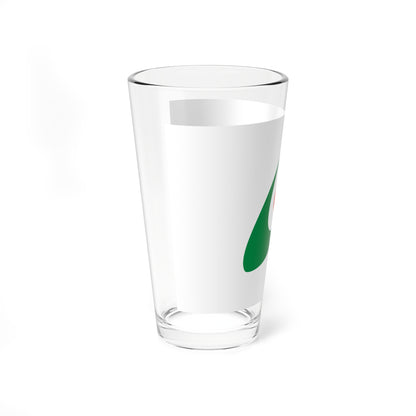 Flag of Mukawa Hokkaido (Japan) Pint Glass 16oz