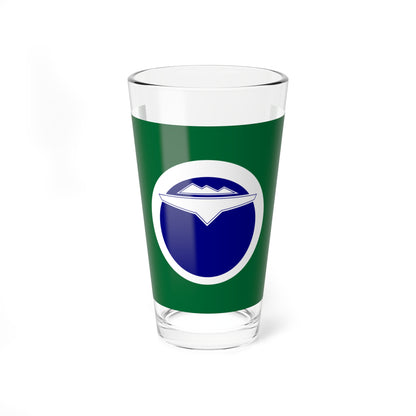 Flag of Teshikaga Hokkaido (Japan) Pint Glass 16oz