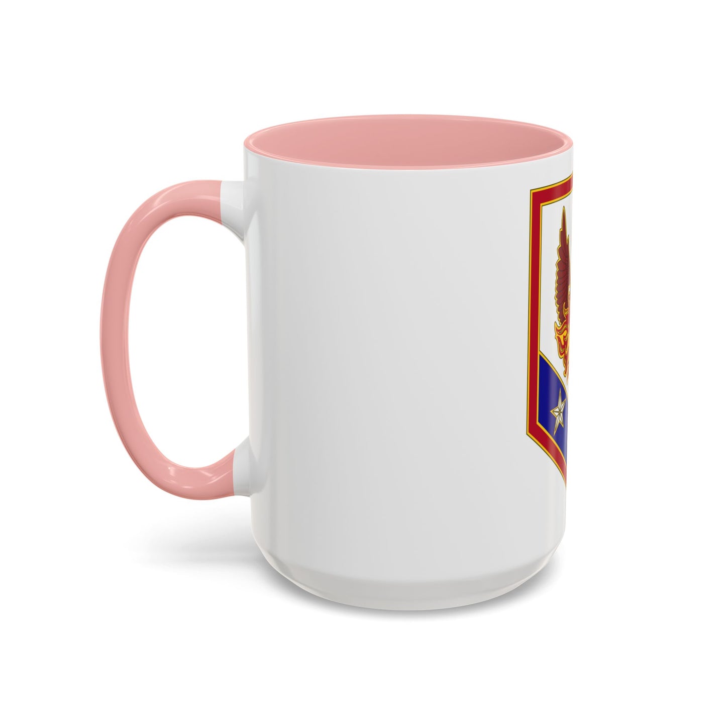 110 Maneuver Enhancement Brigade (U.S. Army) Accent Coffee Mug