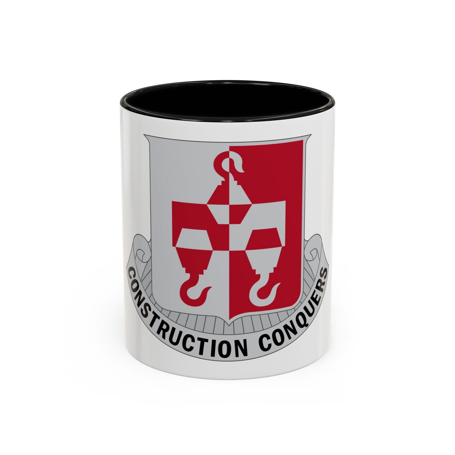 244 Engineer Battalion (U.S. Army) Accent Coffee Mug