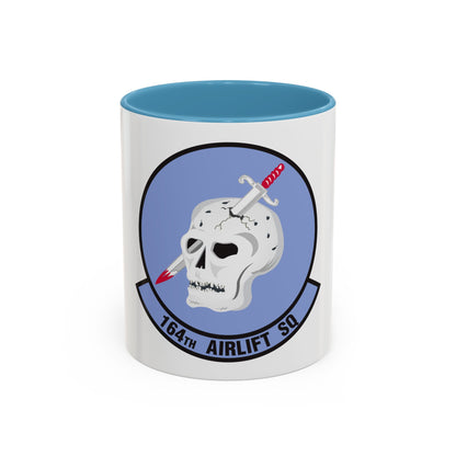 164 Airlift Squadron (U.S. Air Force) Accent Coffee Mug