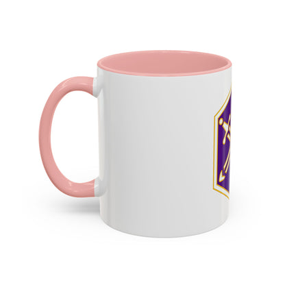 85 Civil Affairs Brigade 2 (U.S. Army) Accent Coffee Mug