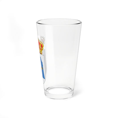 Escudo de Aldeatejada (Spain) (Coat of Arms) Pint Glass 16oz