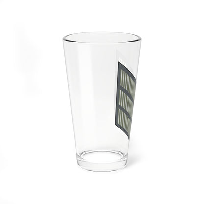 03. JLF SGT (Jordan) (Military Rank) Pint Glass 16oz