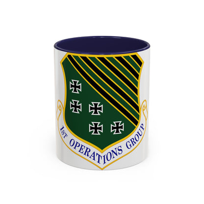 1 Operations Group ACC (U.S. Air Force) Accent Coffee Mug