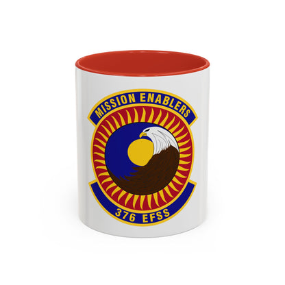 376th Expeditionary Force Support Squadron (U.S. Air Force) Accent Coffee Mug