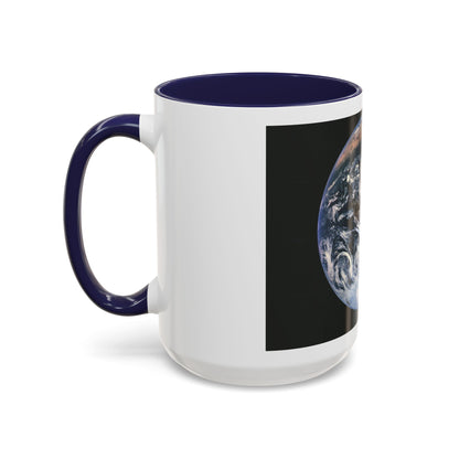 Space - Earth from Space (1973) (Map) Accent Coffee Mug