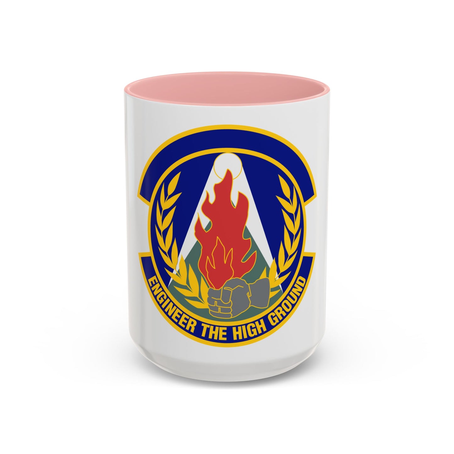 50th Civil Engineer Squadron (U.S. Air Force) Accent Coffee Mug