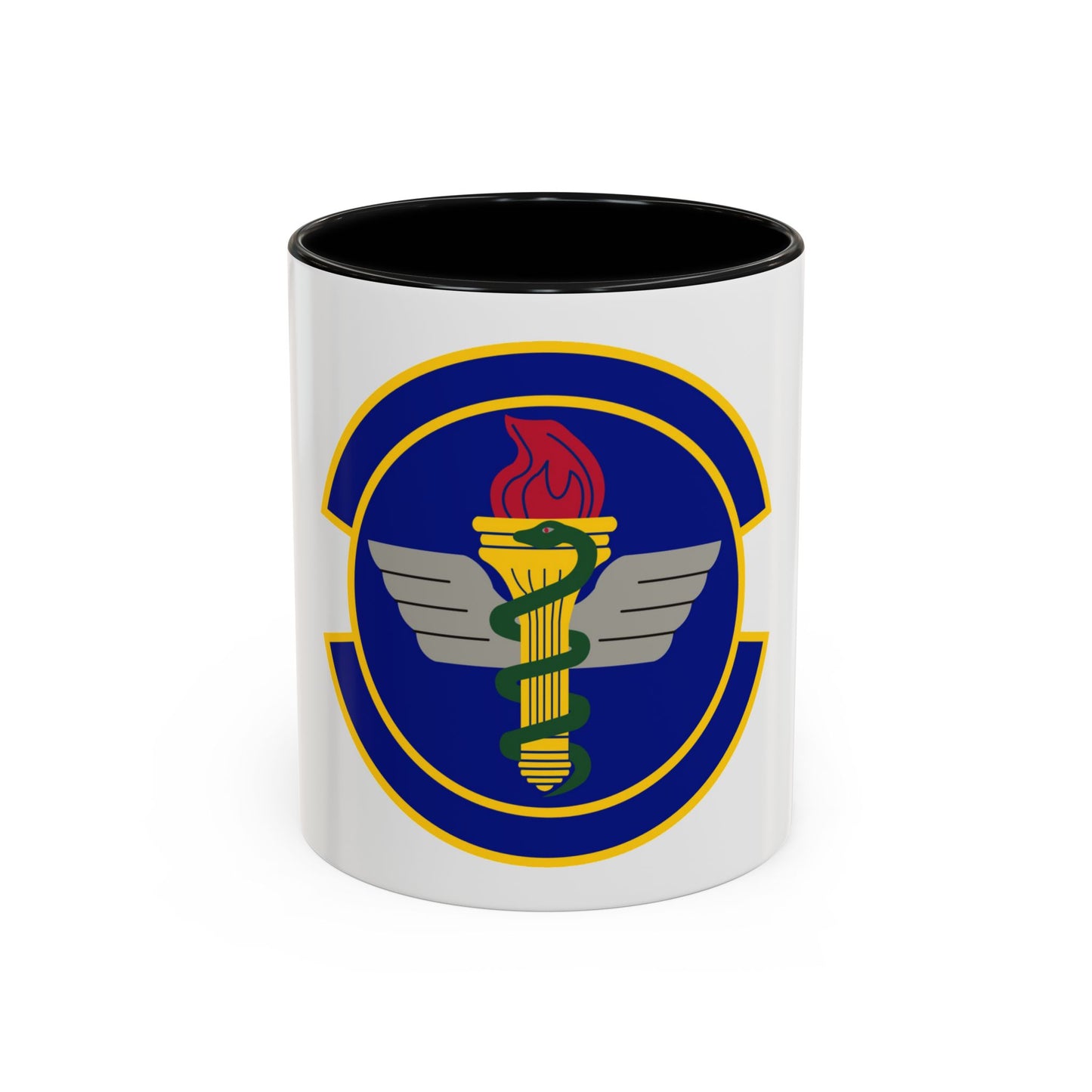 42 Operational Medical Readiness Squadron AETC (U.S. Air Force) Accent Coffee Mug