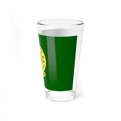 Flag of the Speaker of the Jatiya Sangsad (Bangladesh) (Coat of Arms) Pint Glass 16oz