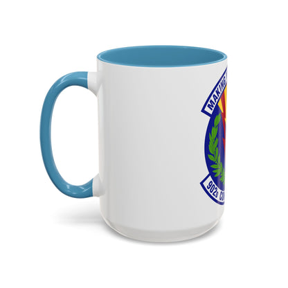 902d Comptroller Squadron (U.S. Air Force) Accent Coffee Mug