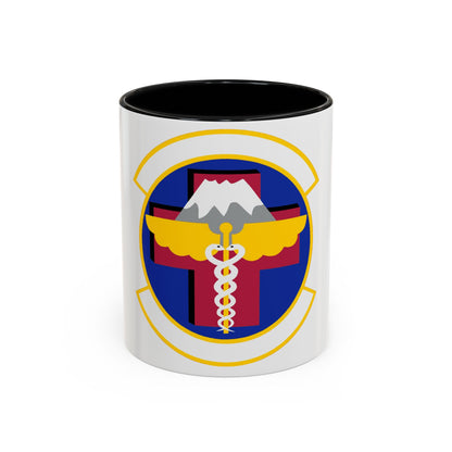 374 Healthcare Operations Squadron (U.S. Air Force) Accent Coffee Mug
