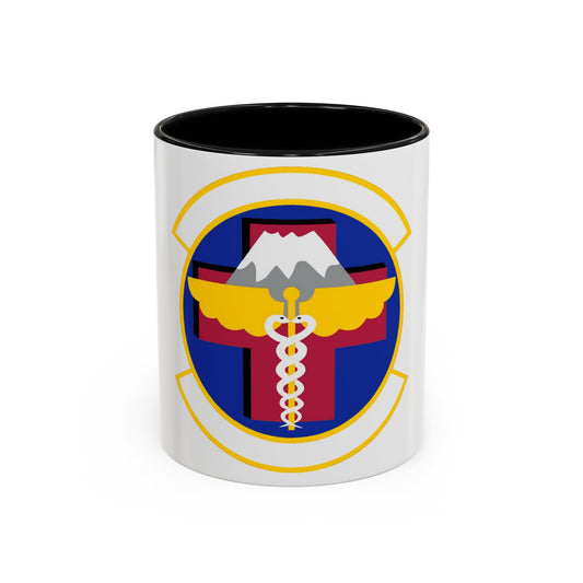 374 Healthcare Operations Squadron (U.S. Air Force) Accent Coffee Mug