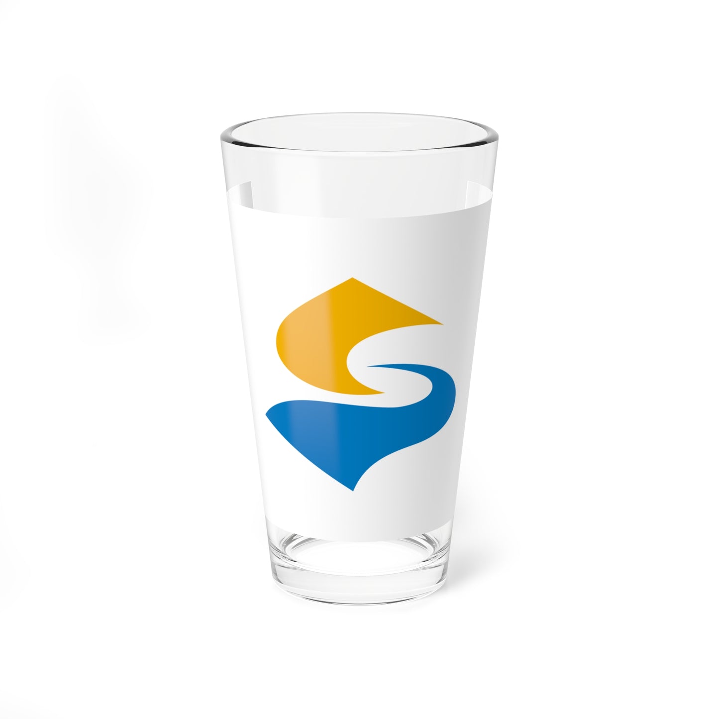 Flag of Sado Niigata (Japan) Pint Glass 16oz