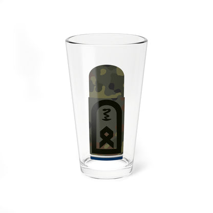 HA 5S5 33a Oberfähnrich SanOA San PHx L (Military Rank) Pint Glass 16oz
