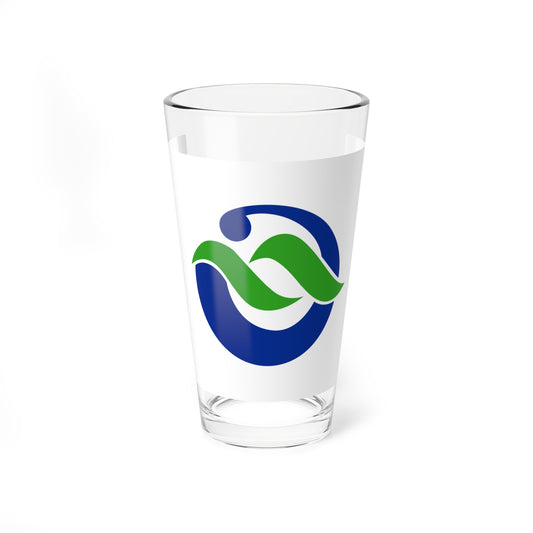 Flag of Nakatosa Kochi (Japan) Pint Glass 16oz