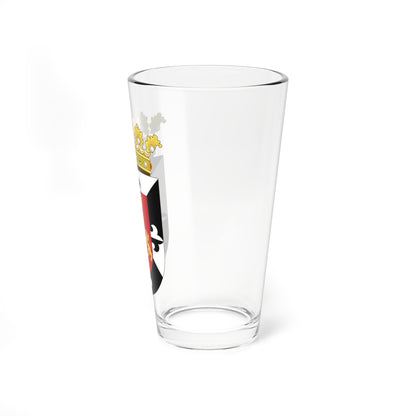 Escudo del Municipio Santo Domingo (Costa Rica) (Coat of Arms) Pint Glass 16oz