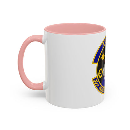 35 Intelligence Squadron AFISRA (U.S. Air Force) Accent Coffee Mug