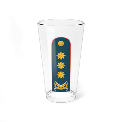 General polkovnik AzDSX (Azerbaijan) (Military Rank) Pint Glass 16oz