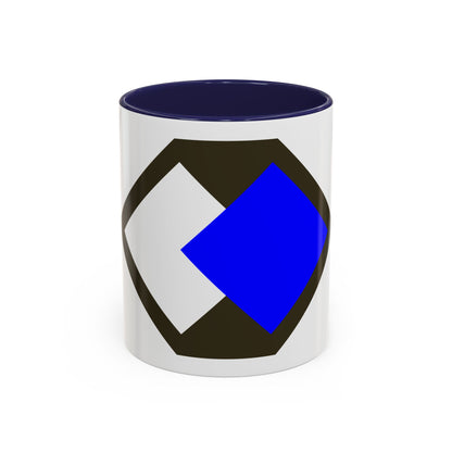 96th Infantry Division SSI (U.S. Army) Accent Coffee Mug
