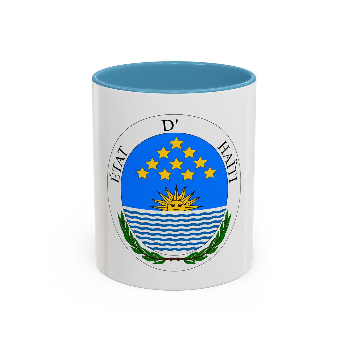 Seal of State of Haiti - Accent Coffee Mug