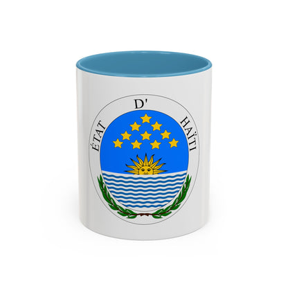 Seal of State of Haiti - Accent Coffee Mug
