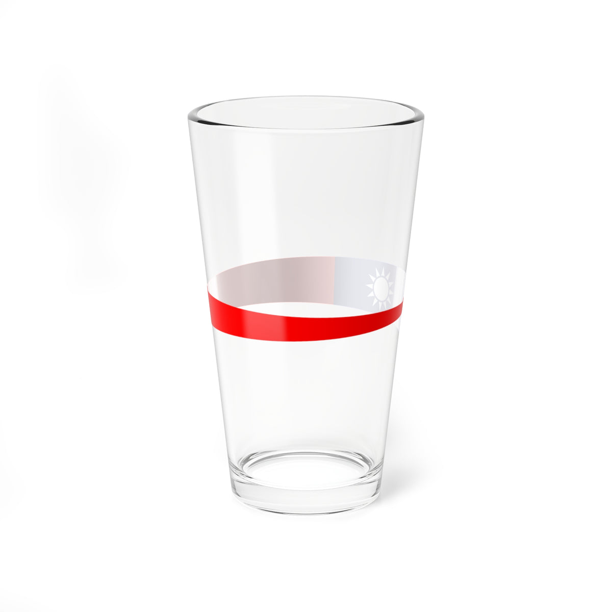 ROCN Commission Pennant (China) Pint Glass 16oz