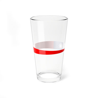 ROCN Commission Pennant (China) Pint Glass 16oz
