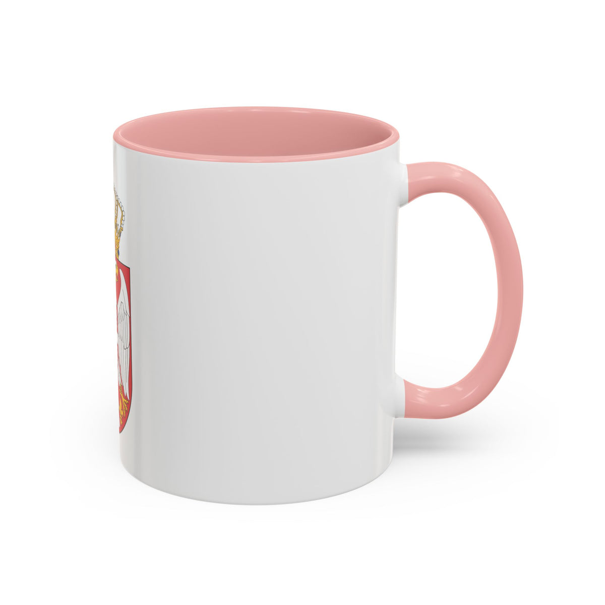 Coat of arms of Serbia 2 - Accent Coffee Mug