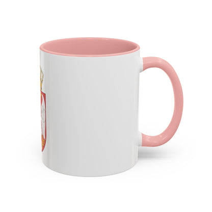 Coat of arms of Serbia 2 - Accent Coffee Mug