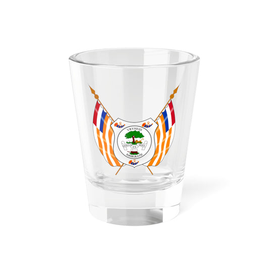 Coat of arms of the Orange Free State - Shot Glass 1.5oz