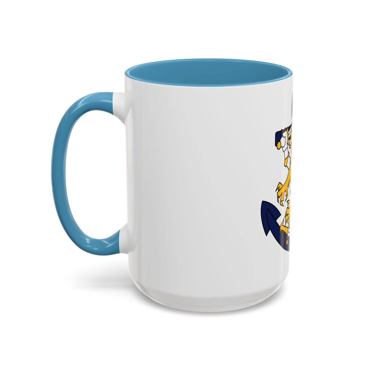 Coat of Arms of Finnish Navy - Accent Coffee Mug