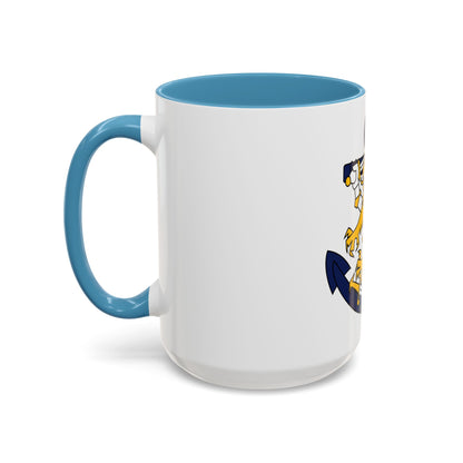 Coat of Arms of Finnish Navy - Accent Coffee Mug