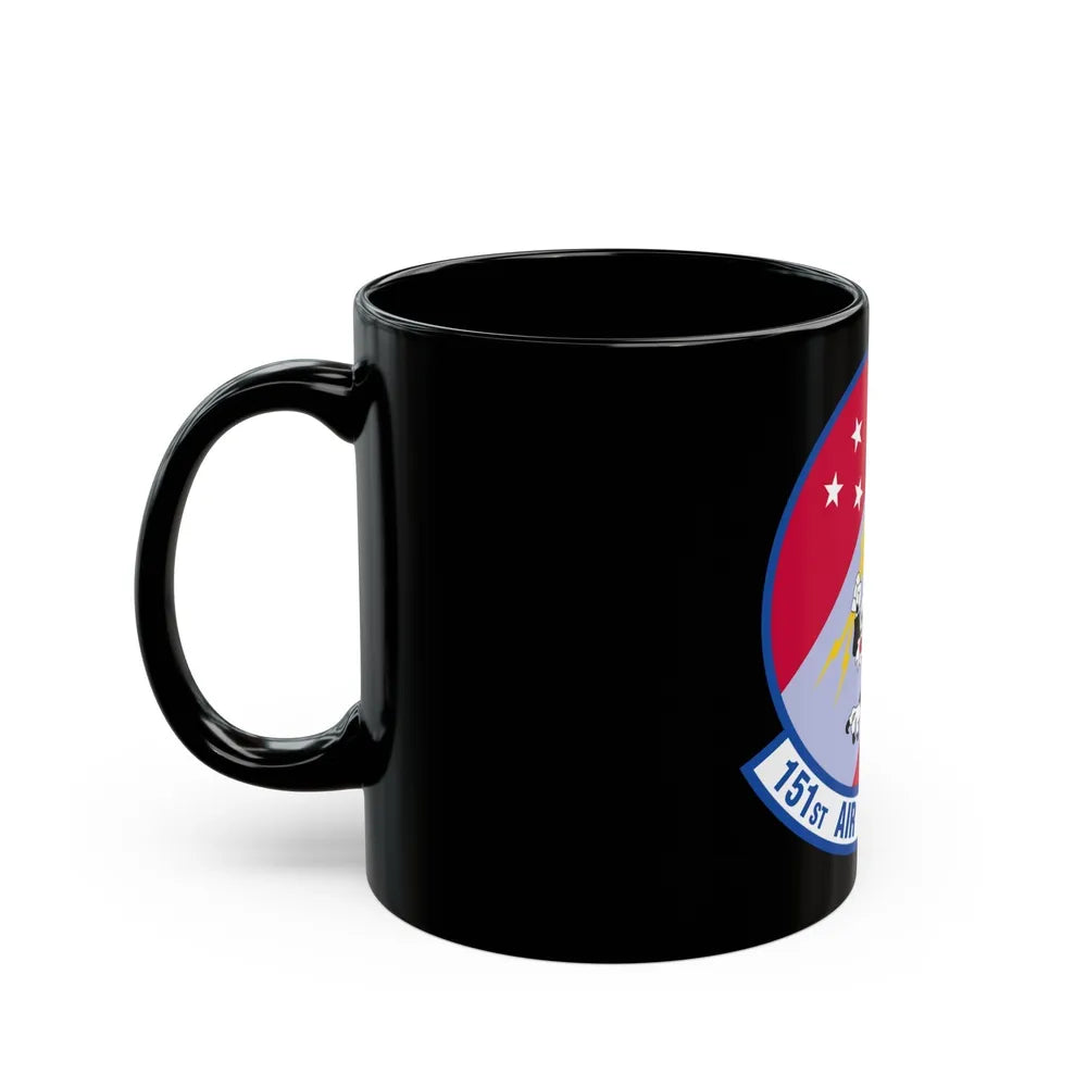 151 Air Refueling Squadron (U.S. Air Force) Black Coffee Mug-Go Mug Yourself