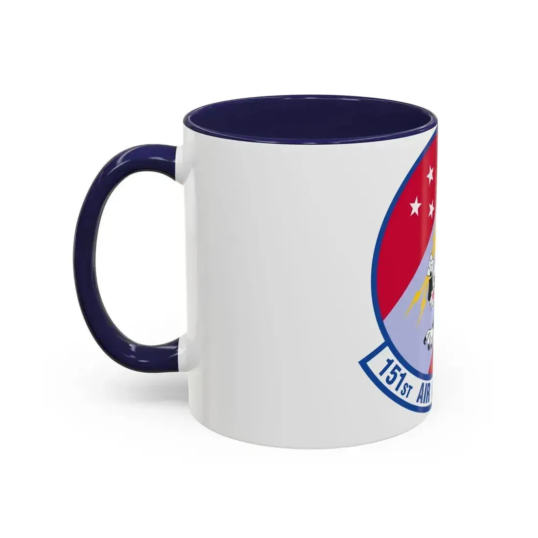 151 Air Refueling Squadron (U.S. Air Force) Accent Coffee Mug - Go Mug Yourself