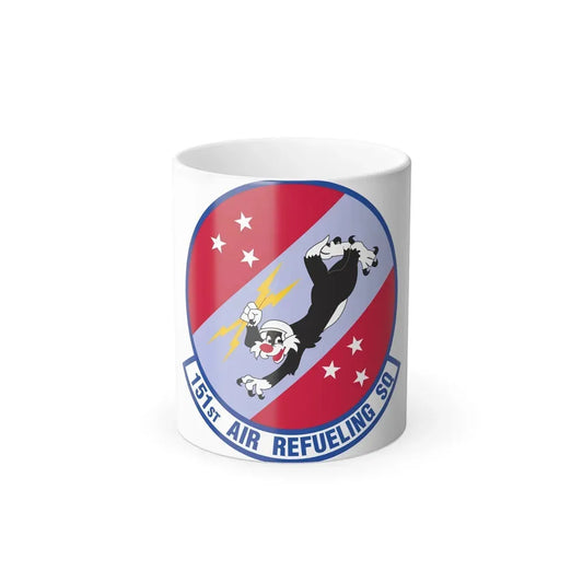 151 Air Refueling Squadron (U.S. Air Force) Color Changing Coffee Mug 11oz - Go Mug Yourself