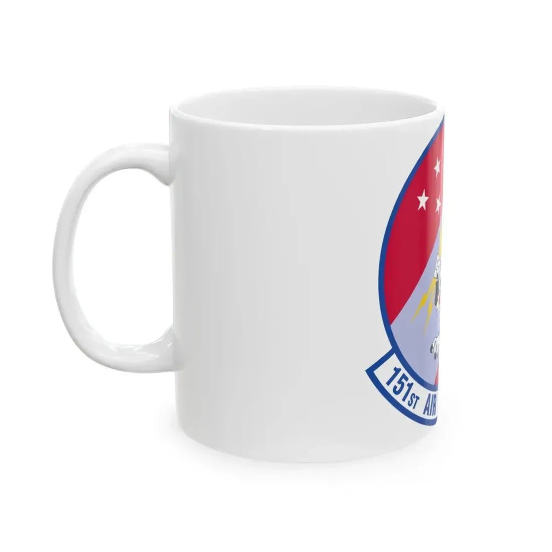 151 Air Refueling Squadron (U.S. Air Force) White Coffee Mug - Go Mug Yourself