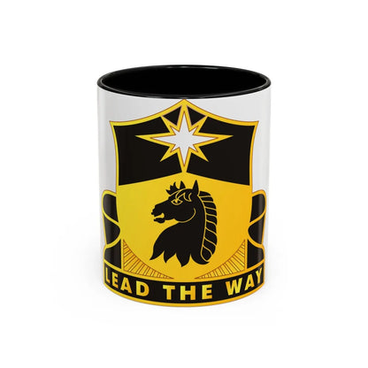 151 Cavalry Regiment (U.S. Army) Accent Coffee Mug-11oz-Black-Go Mug Yourself