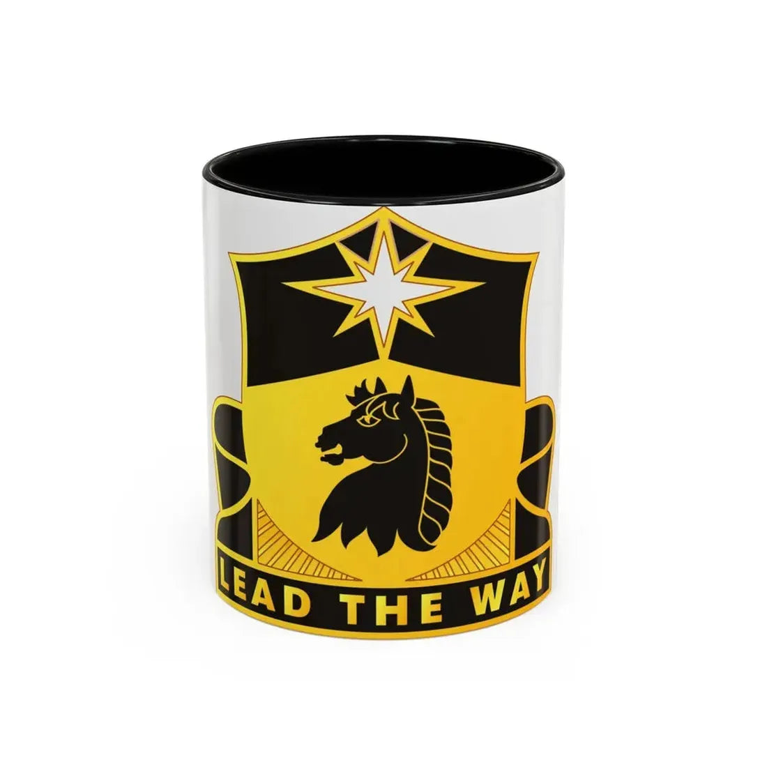 151 Cavalry Regiment (U.S. Army) Accent Coffee Mug 11oz Black - Go Mug Yourself